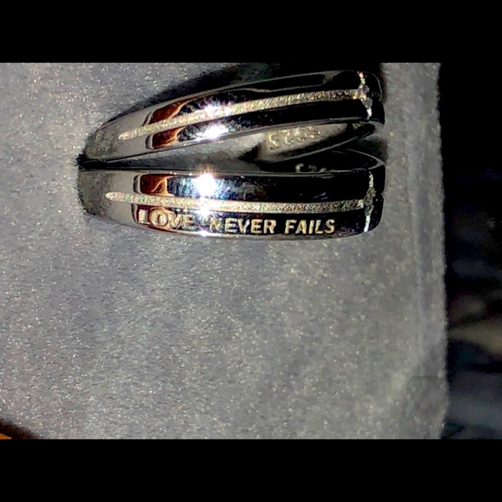 Promise ring set silver 925
